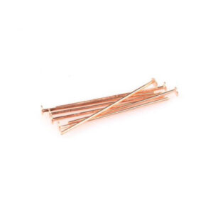 Nietstift met platte kop,  DQ Rose Goud