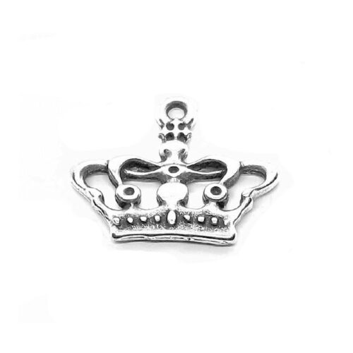 Bedel Kroon middel, DQ Antiek Zilver