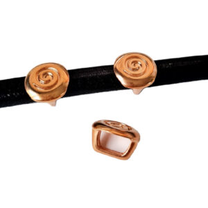 Schuiver Regaliz Spiraal grof, DQ Rose Goud