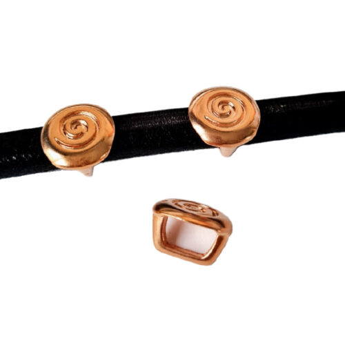 Schuiver Regaliz Spiraal grof, DQ Rose Goud