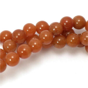 Red Aventurine Natuursteen, 8 mm