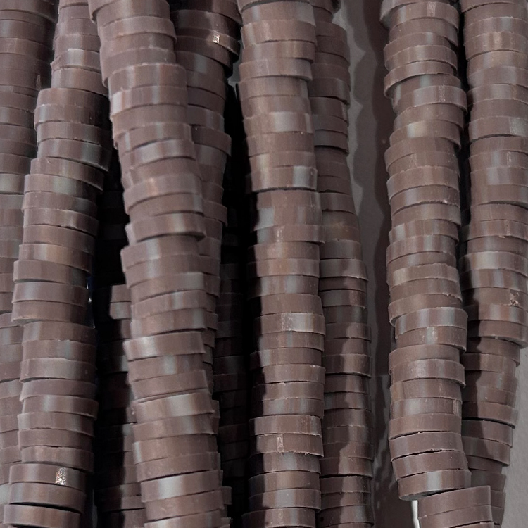 Katsuki 6mm BruinWit Gevlekt