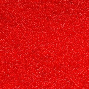 rocailles rood transparant 2mm