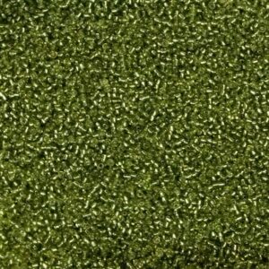 Rocailles, gras groen, 2mm