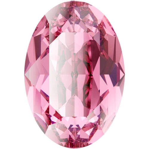 Swarovski Ovaal 4120, Rose, 6x8mm