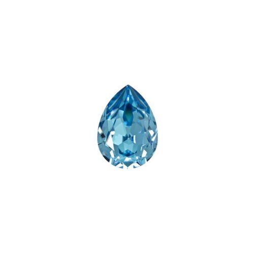 Swarovski Druppel 4320, Aquamarine, 10x14mm