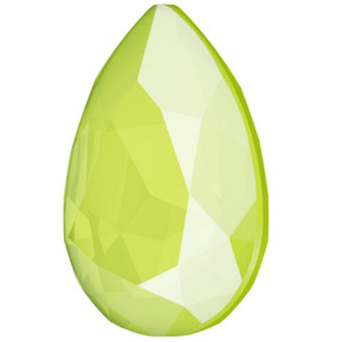 Swarovski Druppel 4320, Crystal Lime, 10x14mm