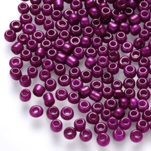 Rocailles, aubergine paars, 4mm