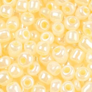 Rocailles, lemon chiffon, 4mm