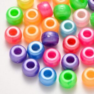 Pony Beads, glans, kleurmix