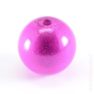 3D Miracle kralen, fuchsia, 12mm