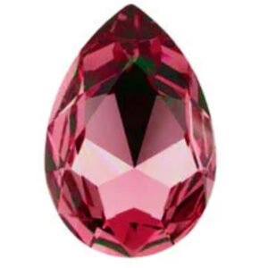 SQ Druppel 4320 Burgundy Opal 14x10mm
