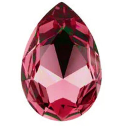 SQ Druppel 4320 Burgundy Opal 14x10mm