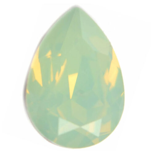 SQ Druppel 4320 Chrysolite Opal 14x10mm