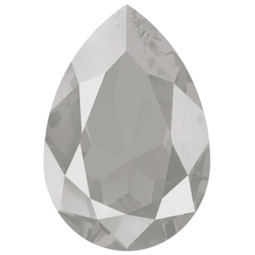 SQ Druppel 4320 Light Grey Opal 14x10mm