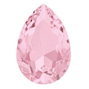 SQ Druppel 4320 Light Rose Opal 14x10mm