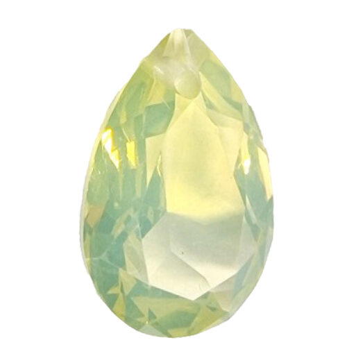 SQ Druppel 4320 Light Yellow 14x10mm