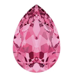 SQ Druppel 4320 Rose 14x10mm