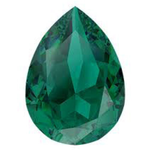 SQ Druppel 4320 Emerald 14x10mm