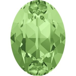 SQ Ovaal 4120 Peridot 14x10mm