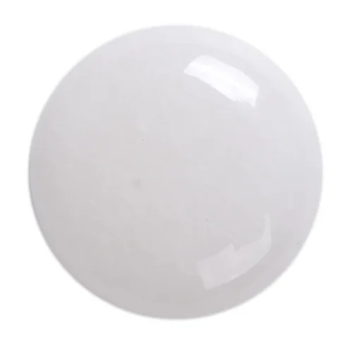 Cabochon Jade Wit, 30 mm