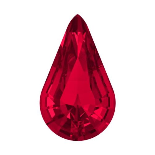 Swarovski Pear Fancy Stone 4328, Light Siam, 10x5mm