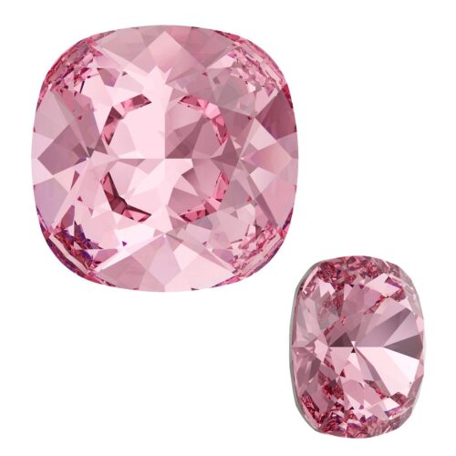 Swarovski Square 4470, Light Rose, 10x10mm