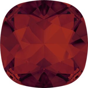 Swarovski Square 4470, Siam, 12x12mm