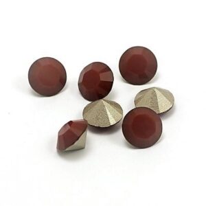 Swarovski Puntsteen SS12 Dark Red Coral