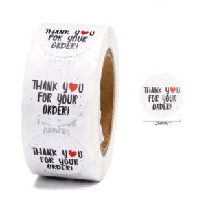 Stickers 'Thank you for your order'