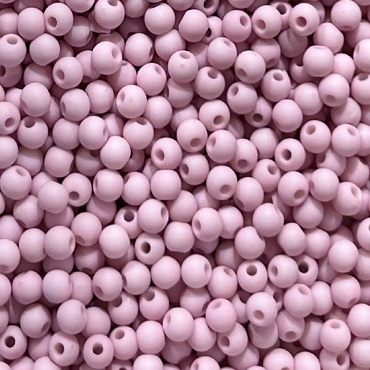 Acrylkraal rond 4mm lila