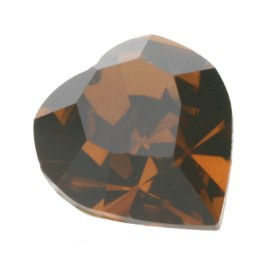 Swarovski Hartje 4800, Smoked Topaz, 8x8,8mm