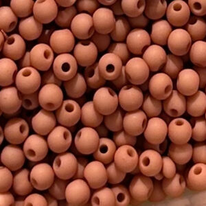Acrylkraal rond 4mm terracotta