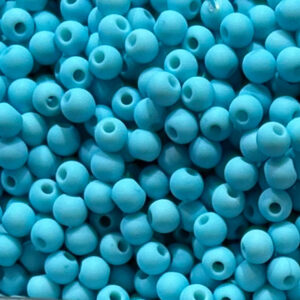 Acrylkraal rond 4mm aqua