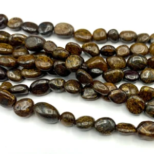 Bronzite Nuggets, 8-12 mm