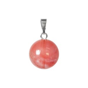 Cherry Quartz Hanger Rond, 14 mm