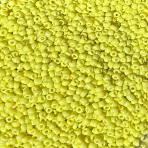 Rocailles, neon yellow, 2mm