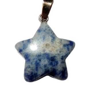 Blue Spot Jasper Hanger Ster, 20 mm
