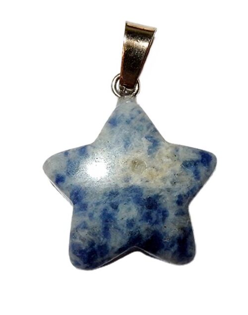 Blue Spot Jasper Hanger Ster, 20 mm