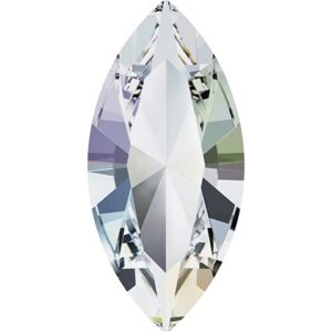Swarovski Navette 4228, Crystal AB, 4x8mm