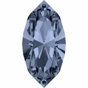 Swarovski Navette 4228, Denim Blue, 4x8mm