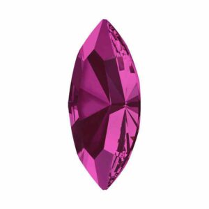 Swarovski Navette 4228, Fuchsia, 4x8mm