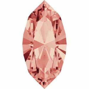Swarovski Navette 4228, Rose Peach, 4x8mm