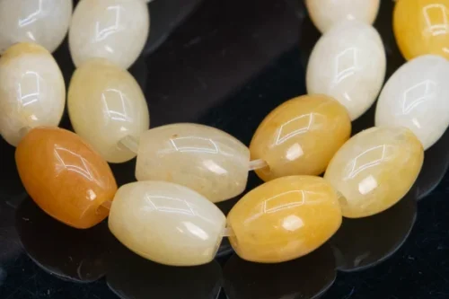 Topaz Yellow Jade Ovaal, 13x10 mm