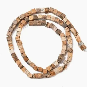 Picture Jasper Square, 4x4 mm