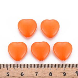 acrylkralen-hartje-oranje